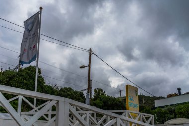 Sitges, Barselona, Katalonya 'da Las casetas del Garraf.