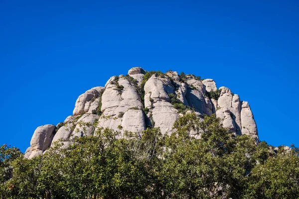 Montserrat Monastery Mountain Barcelona Catalonia — Stock Photo, Image