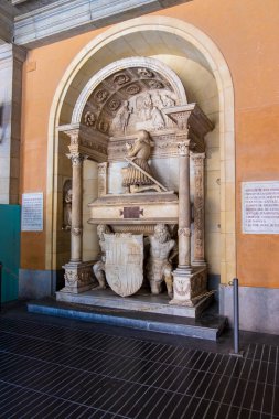 Montserrat Manastırı Barselona, Katalonya 'da dağda.
