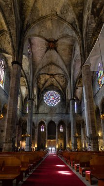 Santa maria del mar Kilisesi Barcelona, İspanya