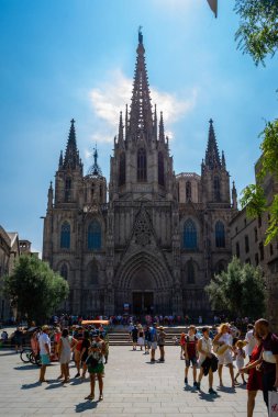 Gothic Quarter, İspanya Barselona Katedrali