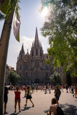 Gothic Quarter, İspanya Barselona Katedrali