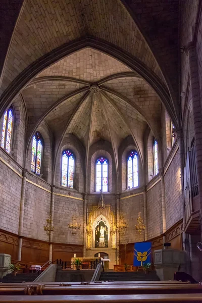 Lombard Romanesque Kilisesi Cardona Barselona Katalonya — Stok fotoğraf