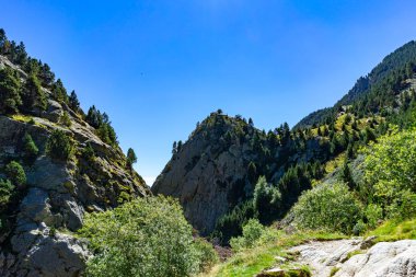 Vall de Nuria Katalan Pireneleri, İspanya.
