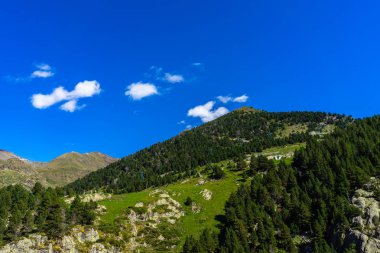 Vall de Nuria Katalan Pireneleri, İspanya.