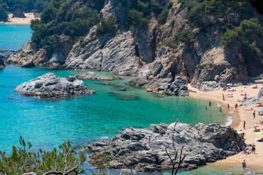 Santa Clotilde Bahçeleri Lloret de mar, Catalonia.