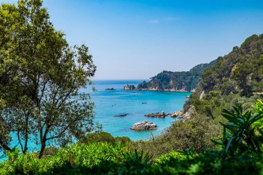 Santa Clotilde Bahçeleri Lloret de mar, Catalonia.