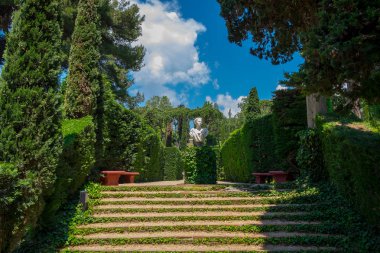 Santa Clotilde Bahçeleri Lloret de mar, Catalonia.