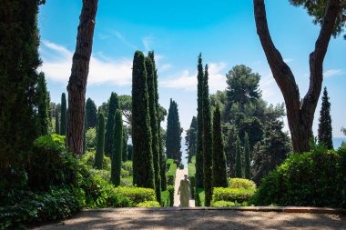 Santa Clotilde Bahçeleri Lloret de mar, Catalonia.
