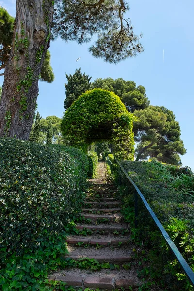 Santa Clotilde Gardens Lloret Mar Catalonia — Stock Photo, Image