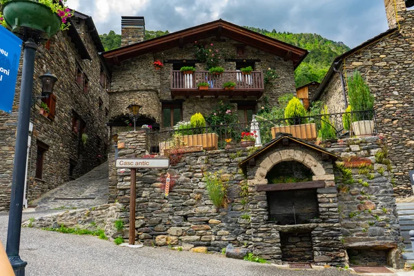 Sant Sernide Llorts, Andorra 'daki eski köy..