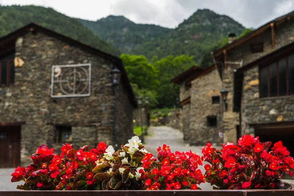 Sant Sernide Llorts Stara Wioska Andorze — Zdjęcie stockowe