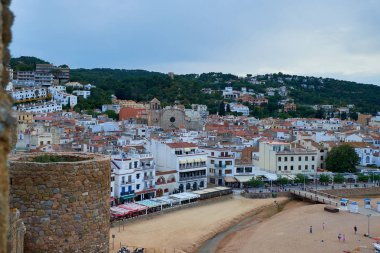 Katalonya, İspanya 'da Tossa de mar.