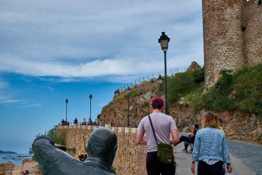 Katalonya, İspanya 'da Tossa de mar.