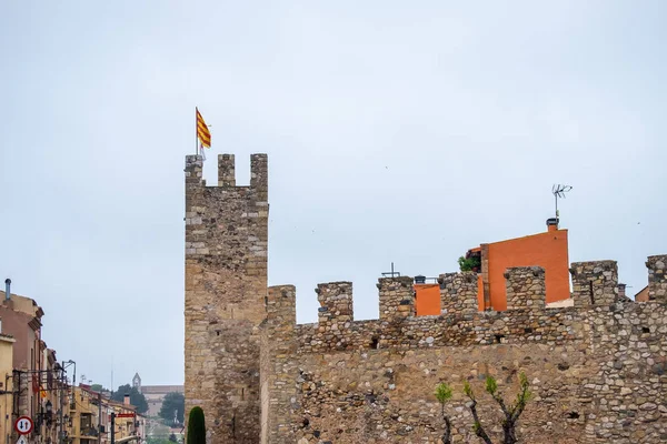 Pueblo Montblanc Tarragona Cataluña — Foto de Stock