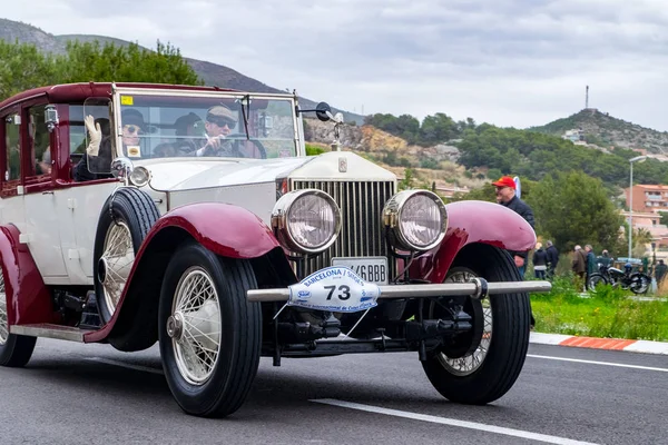 Rolls Royce Phantom Edición Del Rallye Internacional Coches Antiguos Barcelona — Foto de Stock