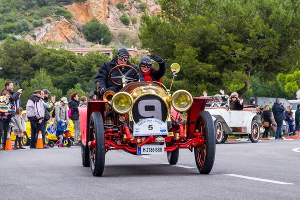 Chenard Walcker Torpedo Edition International Vintage Car Rallye Barcelona Sitges — Zdjęcie stockowe