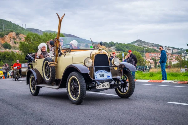 Fiat 501 Wydanie Międzynarodowego Rocznika Samochodu Rallye Barcelona Sitges — Zdjęcie stockowe