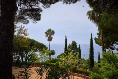 Blanes, Katalonya 'daki Marimurtra Botanik Bahçesi.