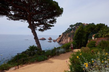 Blanes, Katalonya 'daki Marimurtra Botanik Bahçesi.