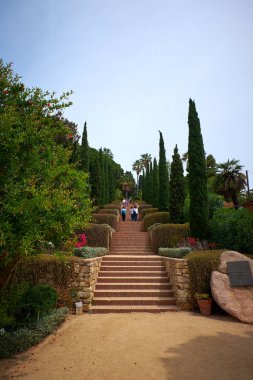 Blanes, Katalonya 'daki Marimurtra Botanik Bahçesi.