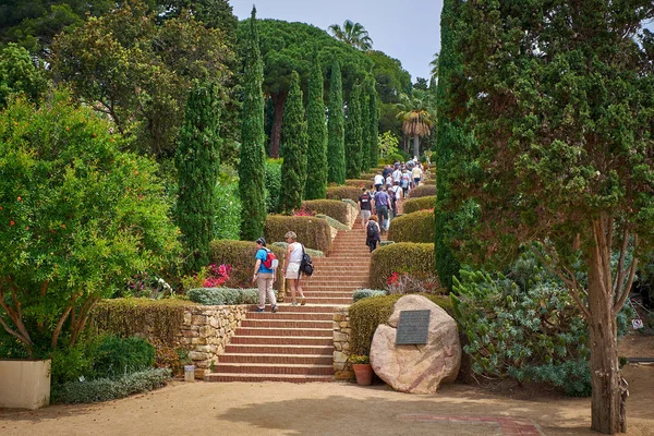 Blanes, Katalonya 'daki Marimurtra Botanik Bahçesi.