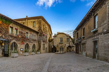 Fransa Ortaçağ Carcassonne Şehir müstahkem.