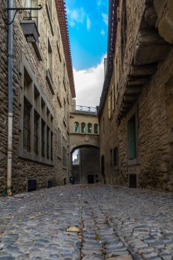 Fransa Ortaçağ Carcassonne Şehir müstahkem.