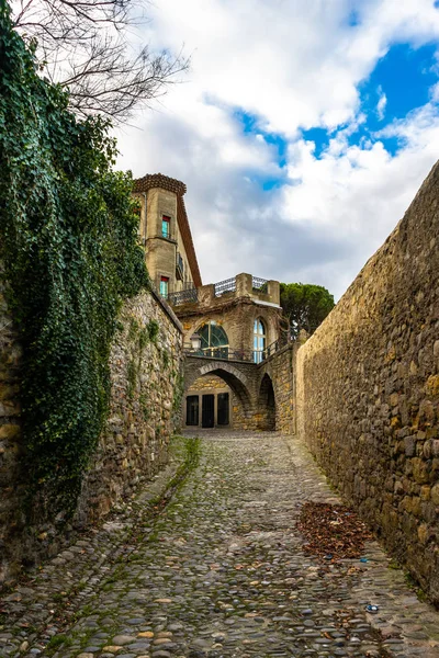 Befestigte Mittelalterliche Stadt Von Carcassonne Frankreich — Stockfoto