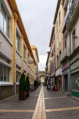 Fransa Ortaçağ Carcassonne Şehir müstahkem.