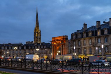 Bordeaux, Fransa 'da Porte de Bourgogne