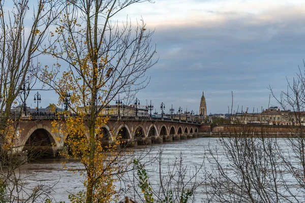 Bordeaux Fransa Pont Pierre — Stok fotoğraf