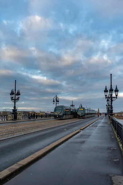 Pont Pierre Bordeaux Frankrike — Stockfoto