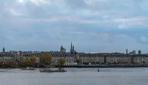 Street View Bordeaux Stad Frankrijk — Stockfoto