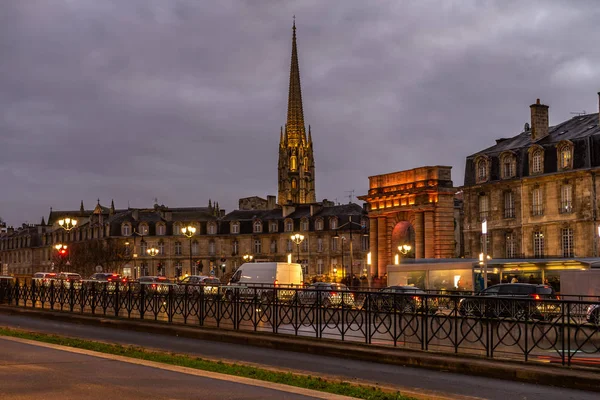 Porte Bourgogne Bordeaux Francja — Zdjęcie stockowe