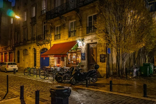 Vista Rua Cidade Bordéus França — Fotografia de Stock