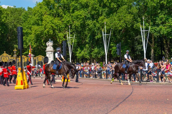 Wache Des Buckingham Palace London Großbritannien — Stockfoto