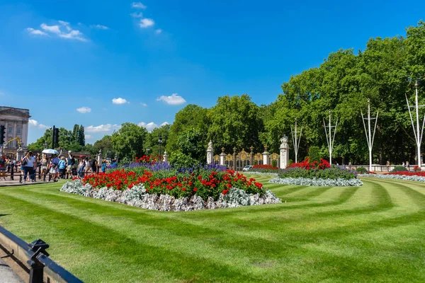 Buckingham Palace Londres Reino Unido — Fotografia de Stock