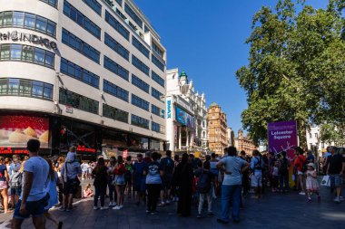 Londra, İngiltere, İngiltere 'deki Leicester Meydanı
