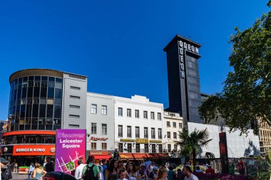 Londra, İngiltere, İngiltere 'deki Leicester Meydanı