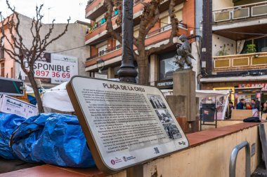 Fira de la Candelera Fuarı Molins de Rei, Katalonya, İspanya