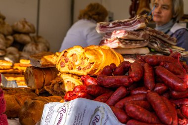 Fira de la Candelera Fuarı Molins de Rei, Katalonya, İspanya