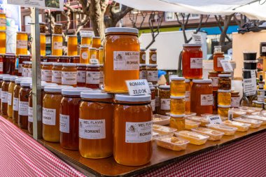 Fira de la Candelera Fuarı Molins de Rei, Katalonya, İspanya