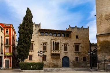 Vilafranca del Penedes 'teki Palau Balta, Katalonya, İspanya