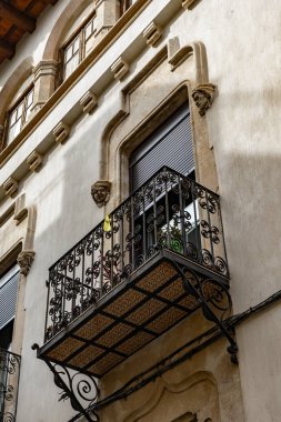 Vilafranca del Penedes, Katalonya, İspanya 'da Art Nouveau güzergahı.