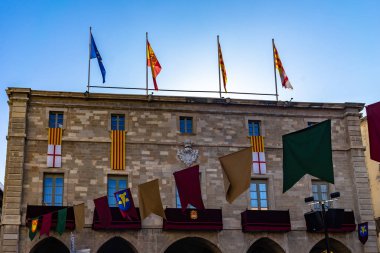 Manresa 'daki Aixada Fuarı, Katalonya, İspanya.