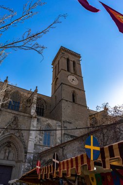 Manresa 'daki Aixada Fuarı, Katalonya, İspanya.