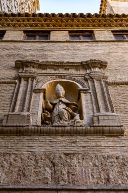 Zaragoza, İspanya 'daki San Gil Abad Kilisesi.
