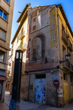 Zaragoza, İspanya 'daki Santa Maria Magdalena Kilisesi