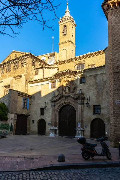 San Nicolas de Bari kilise Zaragoza, İspanya — Stok fotoğraf